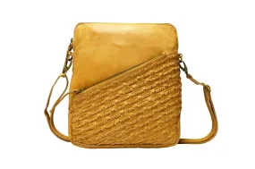 MILO 150 BOLOGNA WOVEN CROSSBODY BUCKSKIN