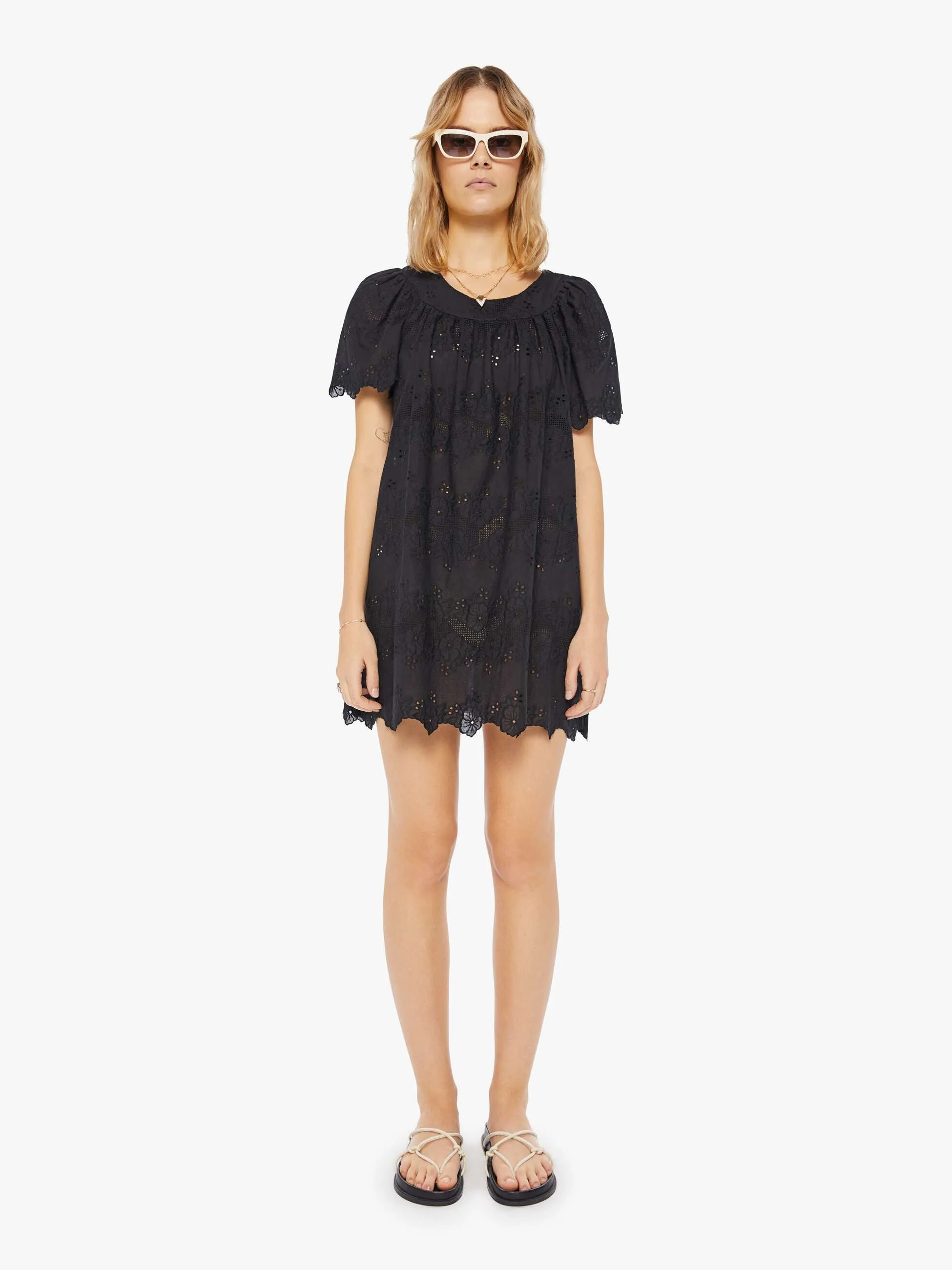 Natalie Martin Sienna Mini Dress - Geranium Midnight