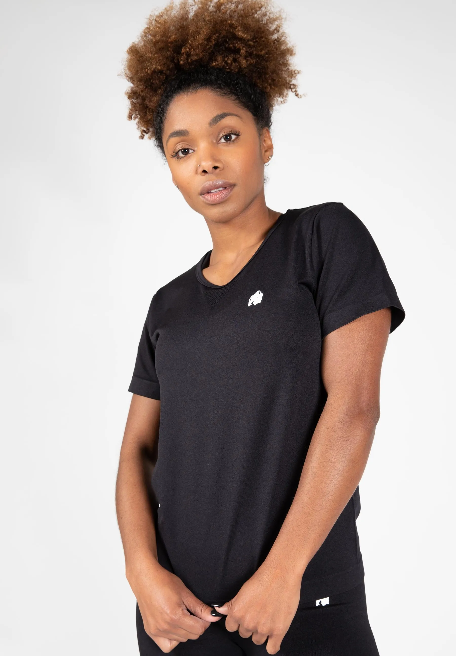 Neiro Seamless T-Shirt - Black