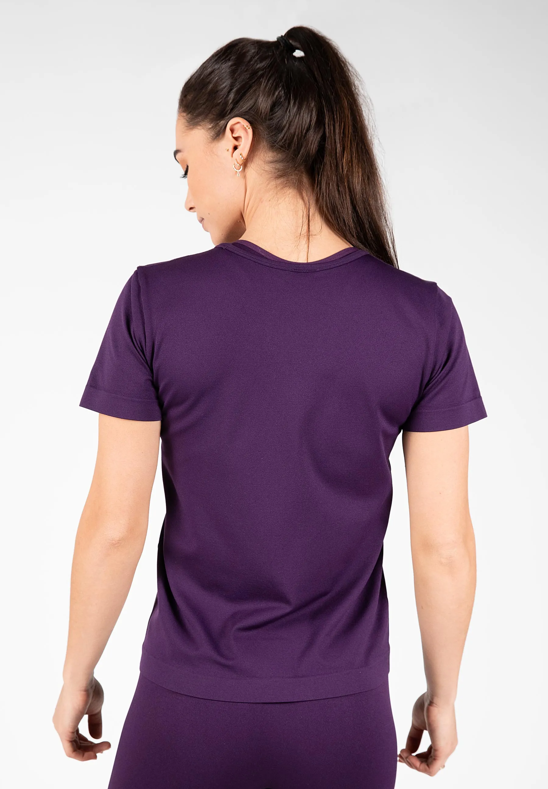 Neiro Seamless T-Shirt - Purple