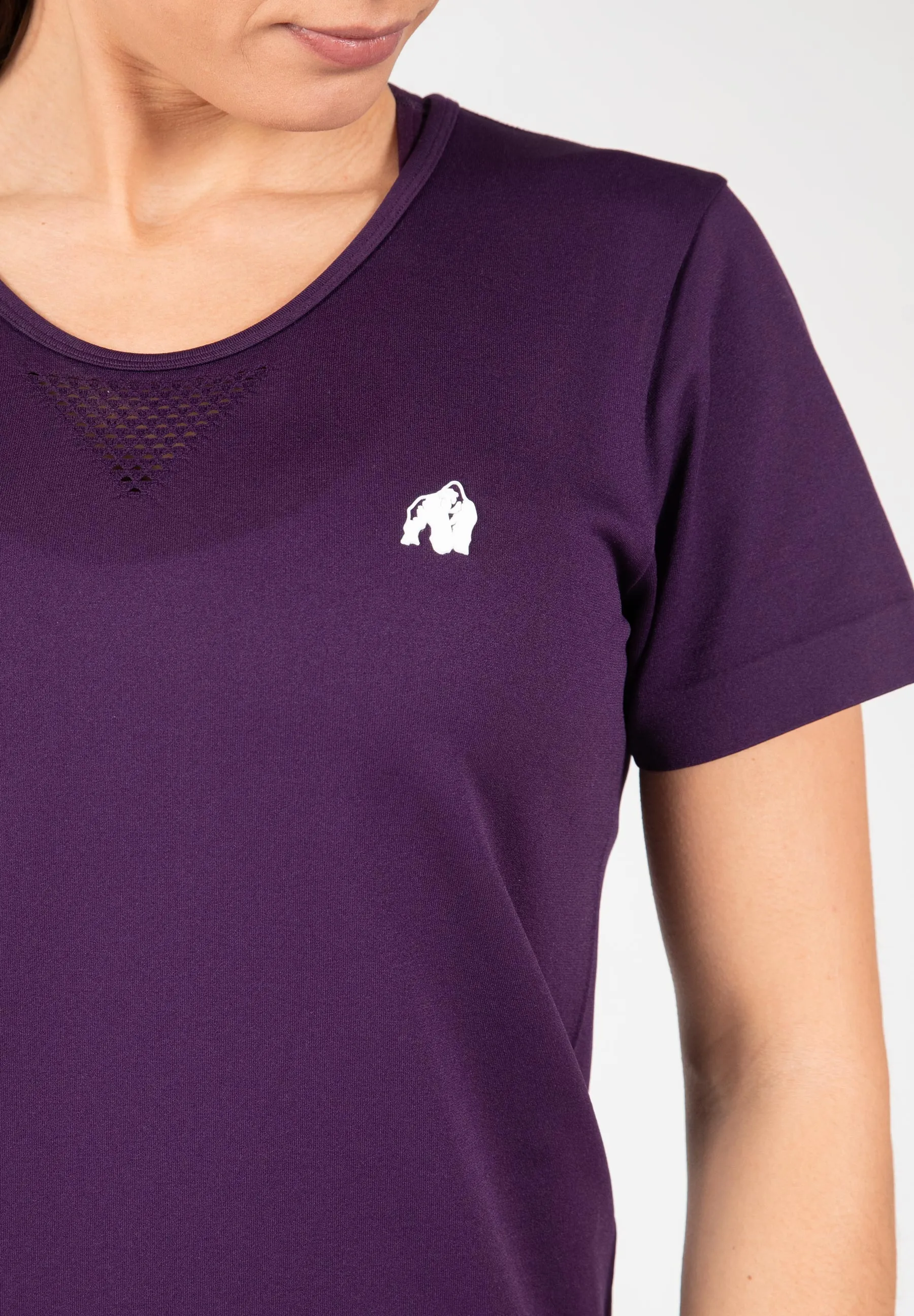 Neiro Seamless T-Shirt - Purple