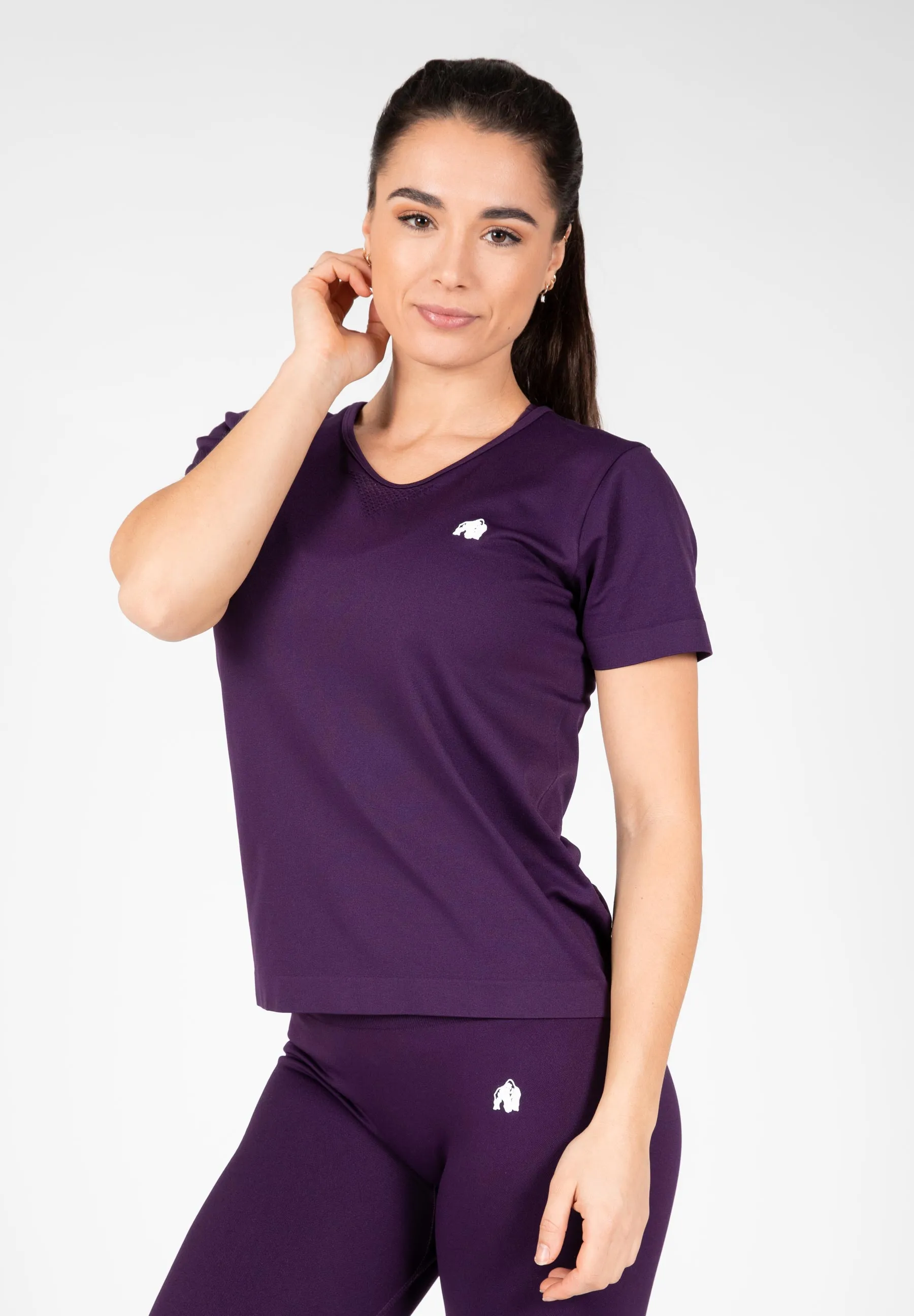 Neiro Seamless T-Shirt - Purple