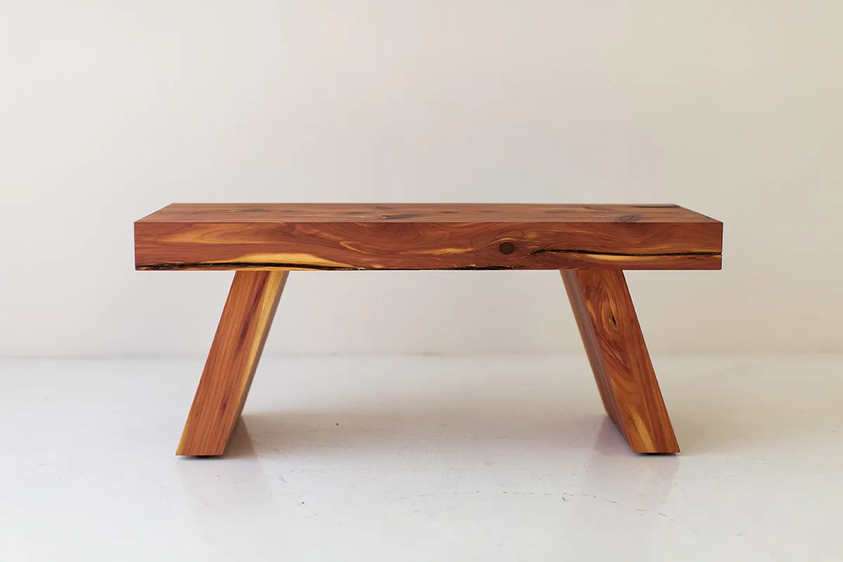 Organic Modern Coffee Table - The Boaz - 0723