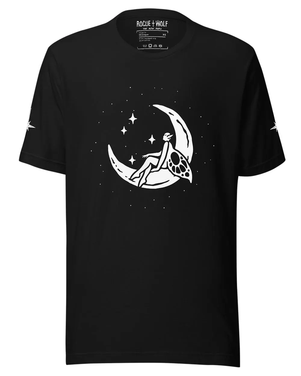 Pixie Moon Tee - Unisex Vegan T-Shirt Dark Academia Pagan Gothic Style Nugoth Witchy Clothing Alternative