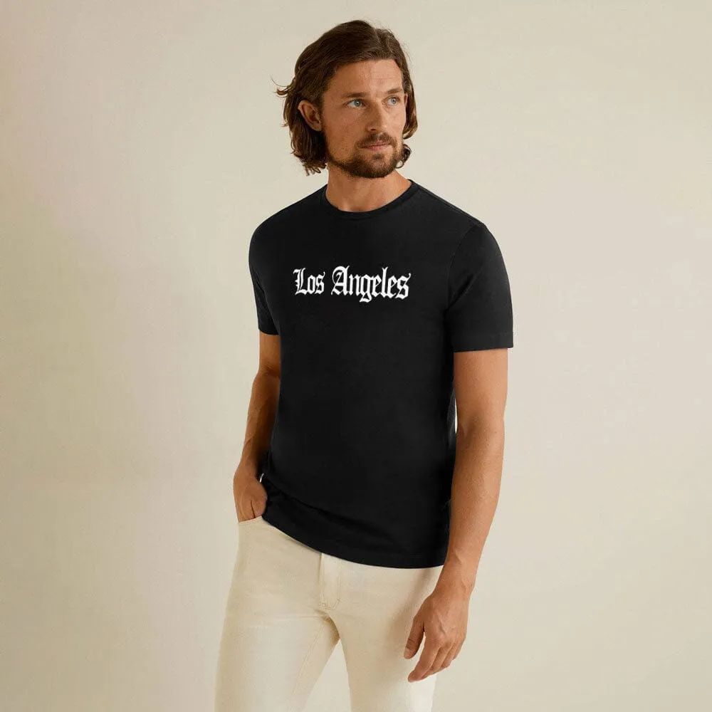 Polo Republica Men's Los Angeles Printed Short Sleeve Tee Shirt