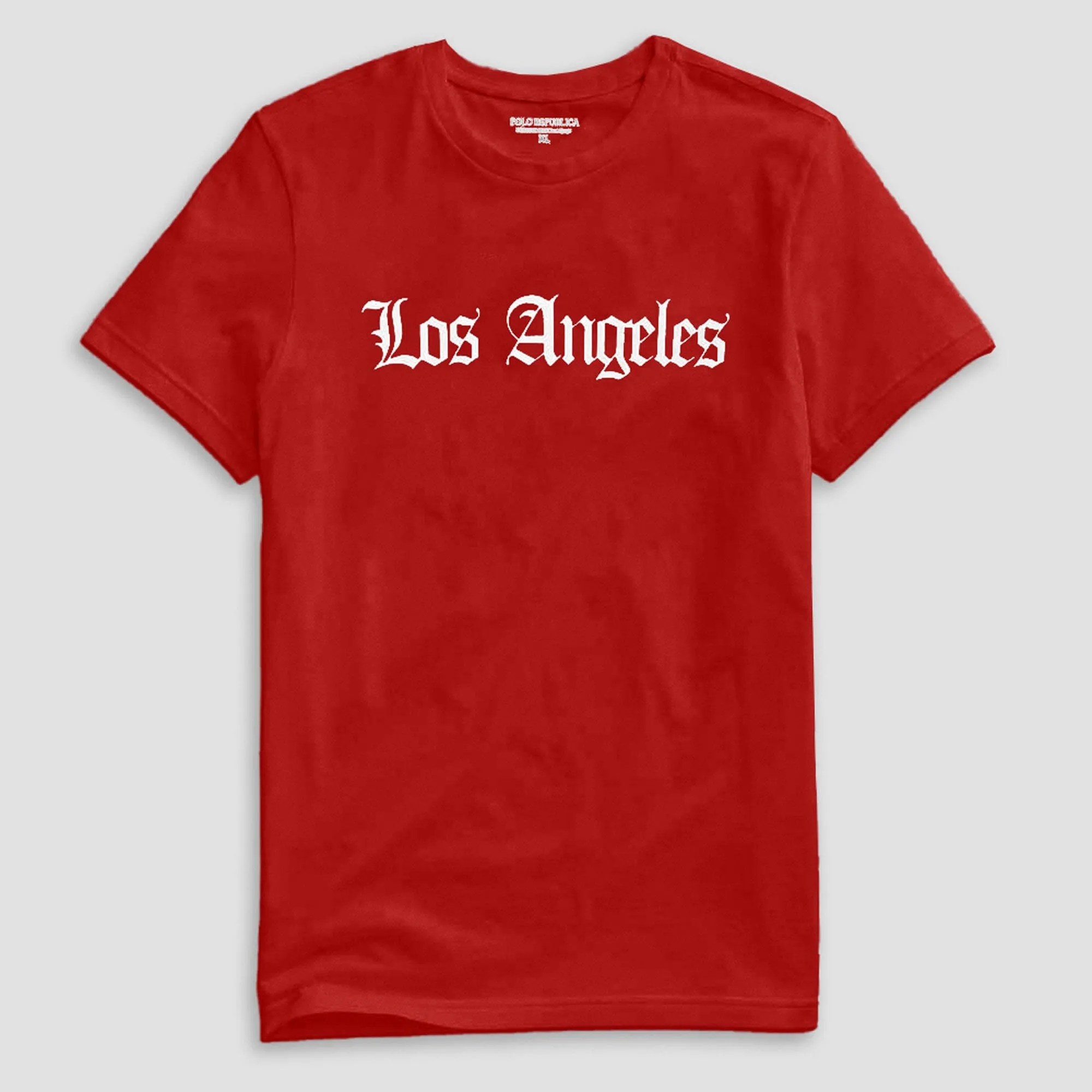 Polo Republica Men's Los Angeles Printed Short Sleeve Tee Shirt