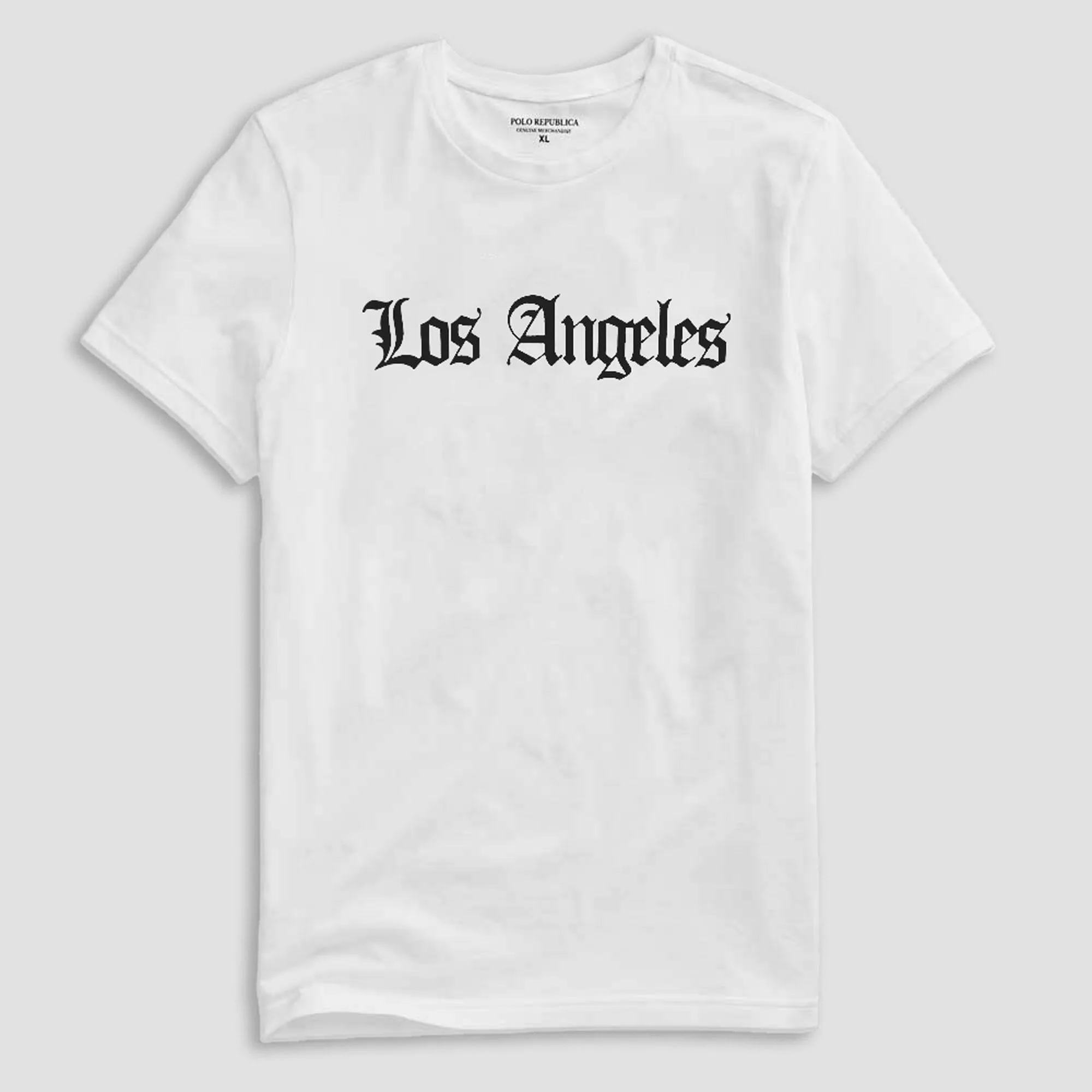 Polo Republica Men's Los Angeles Printed Short Sleeve Tee Shirt