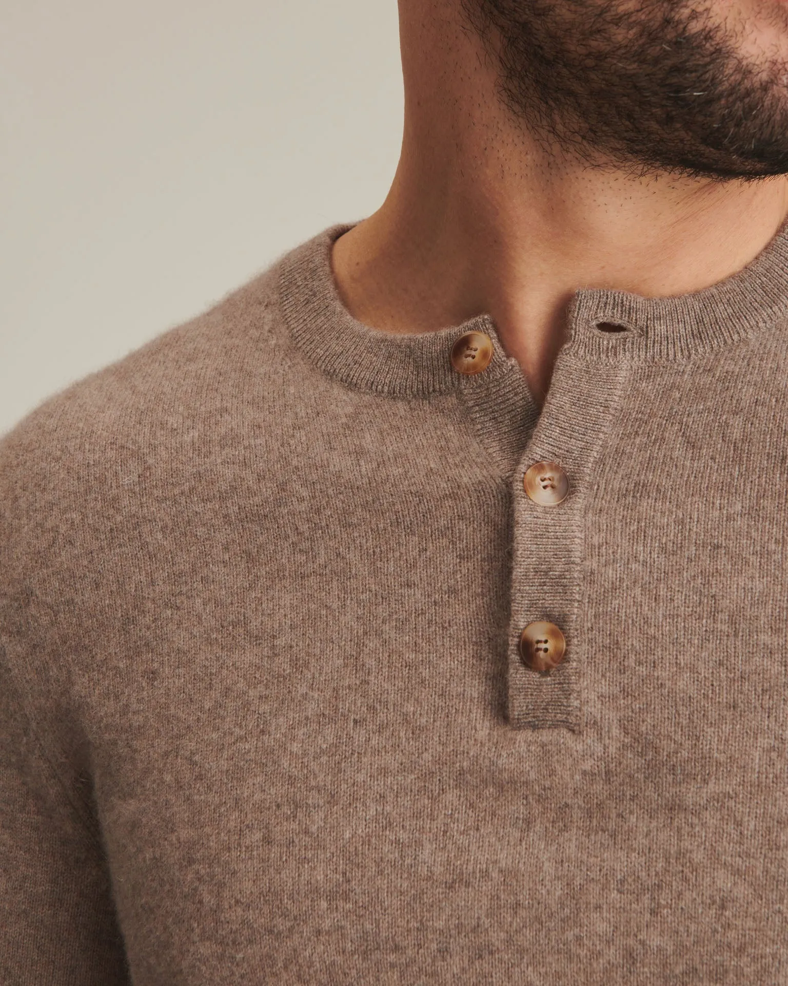 Recycled Cashmere Henley