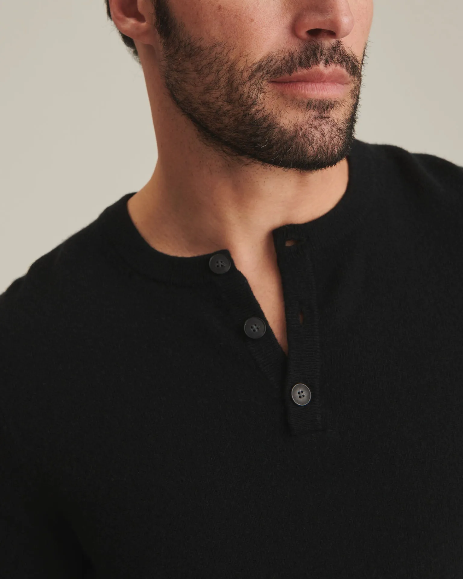 Recycled Cashmere Henley