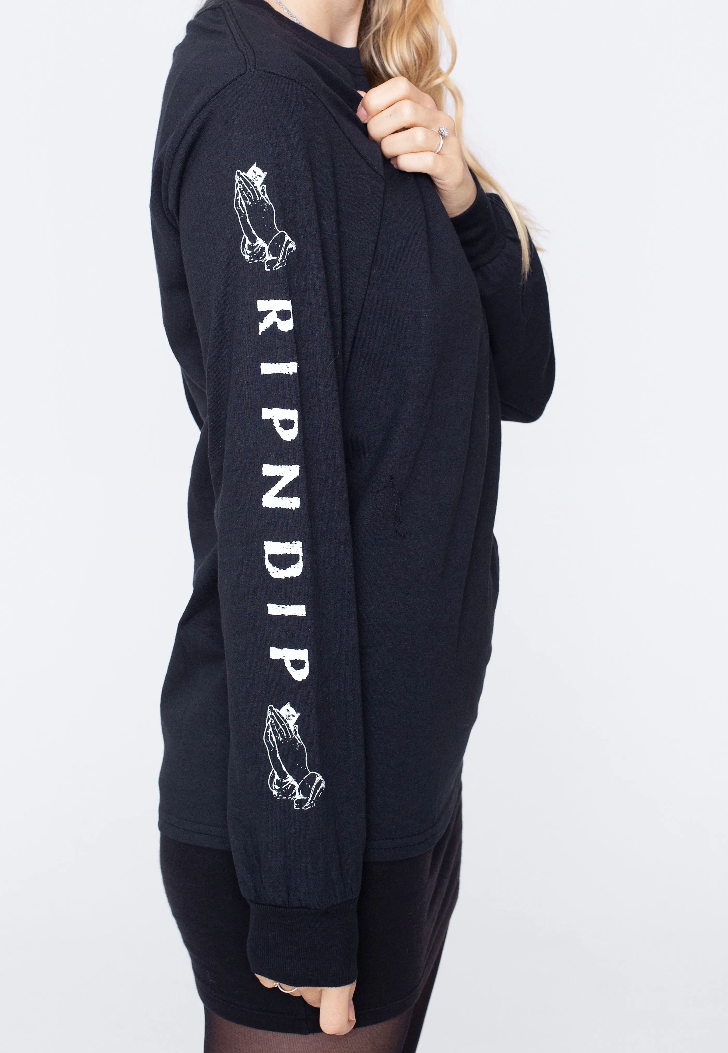 RIPNDIP - Lord Nermal Pocket Black - Longsleeve