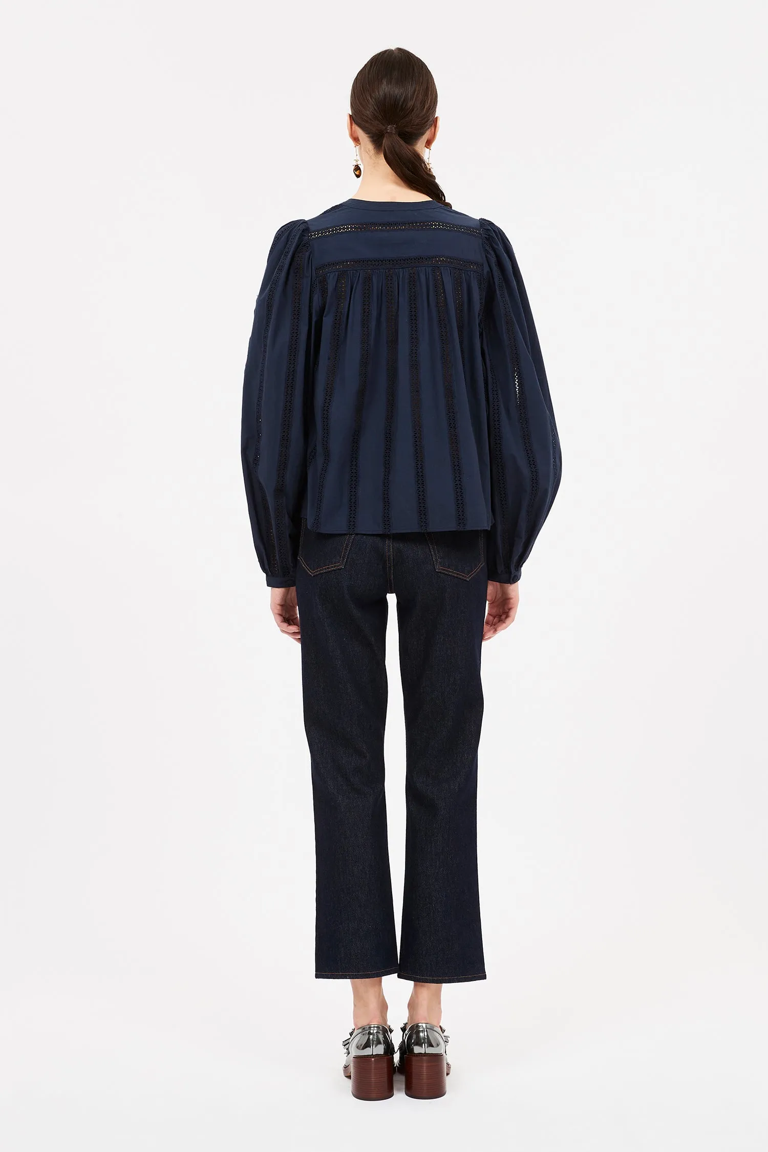 Rowan Blouse - Midnight