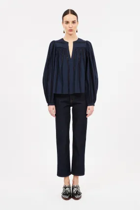 Rowan Blouse - Midnight