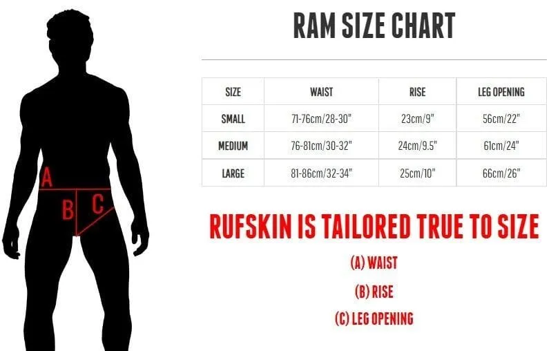 RUFSKIN Briefs RAM Leather-Look Rubber Sports Slip 18