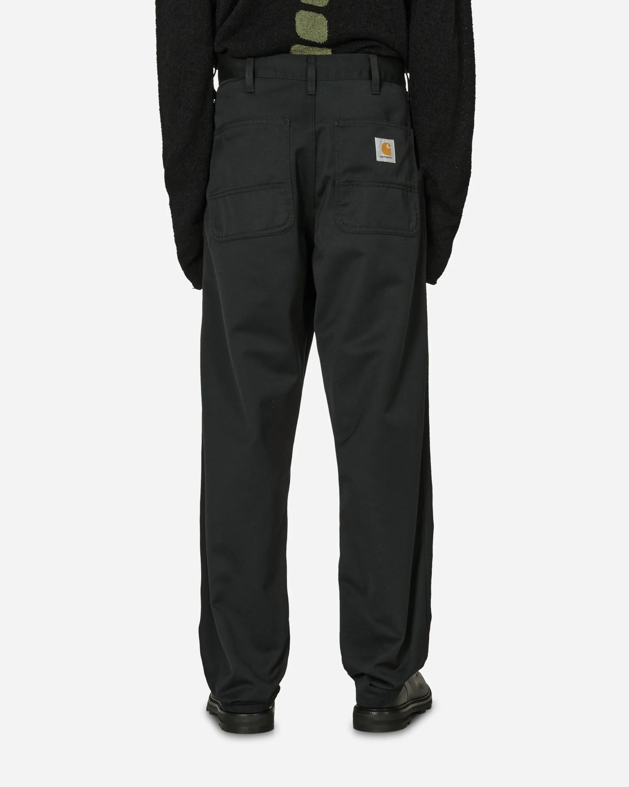 Simple Pants Black (Rinsed)