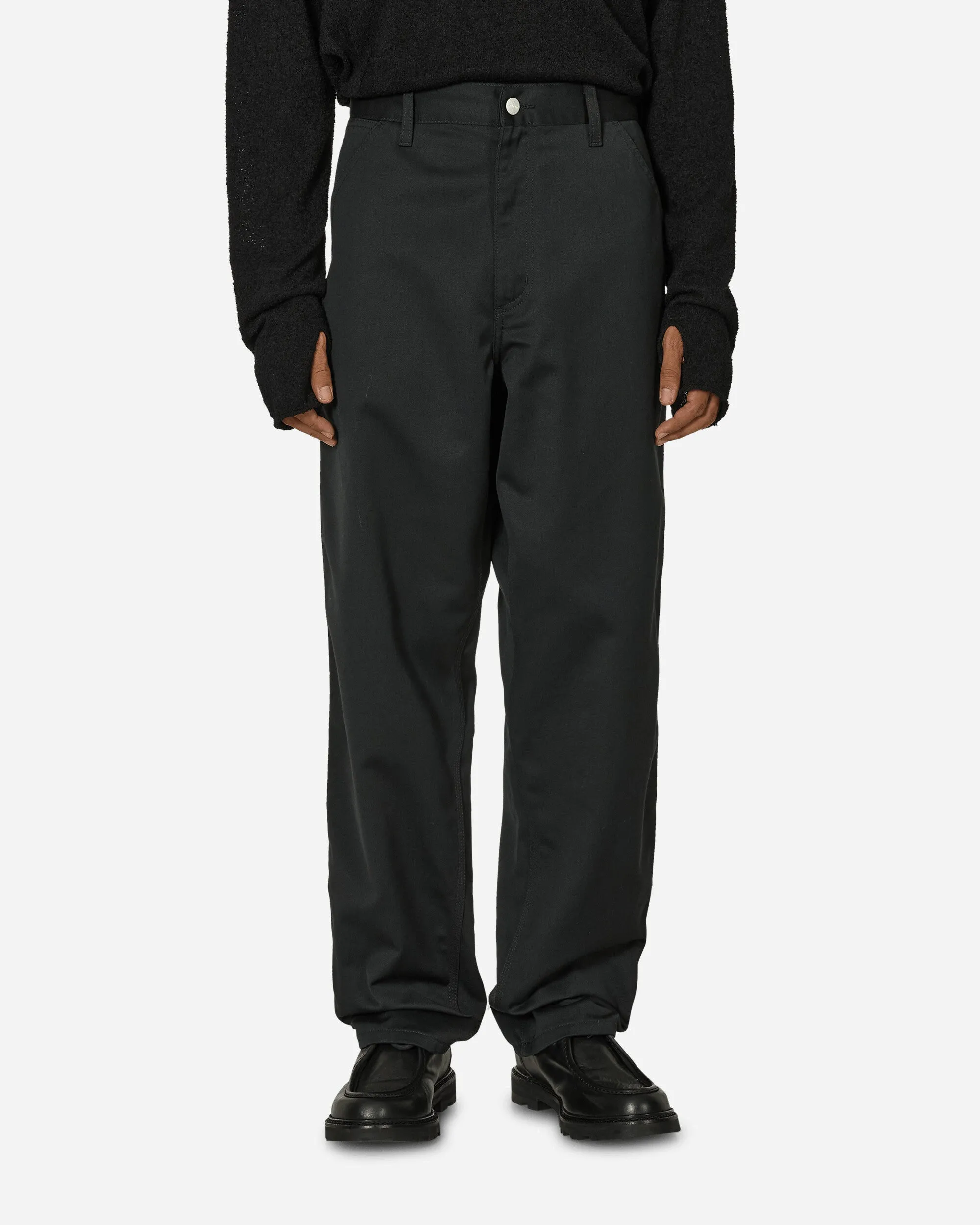 Simple Pants Black (Rinsed)