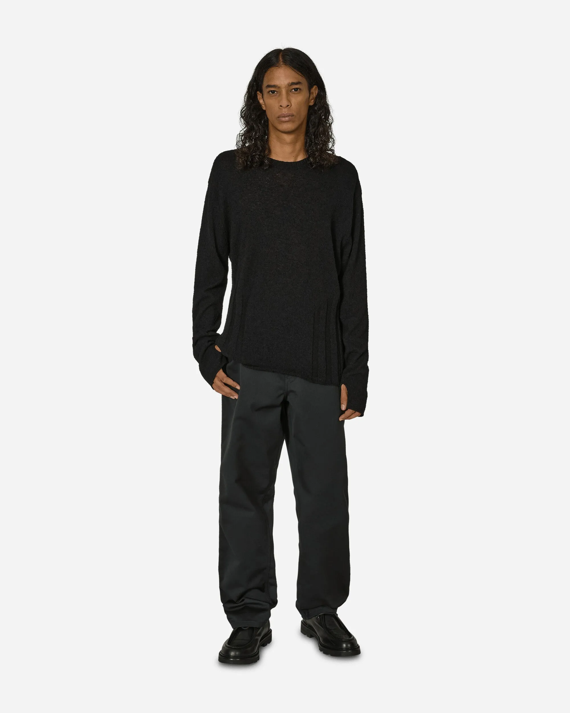 Simple Pants Black (Rinsed)