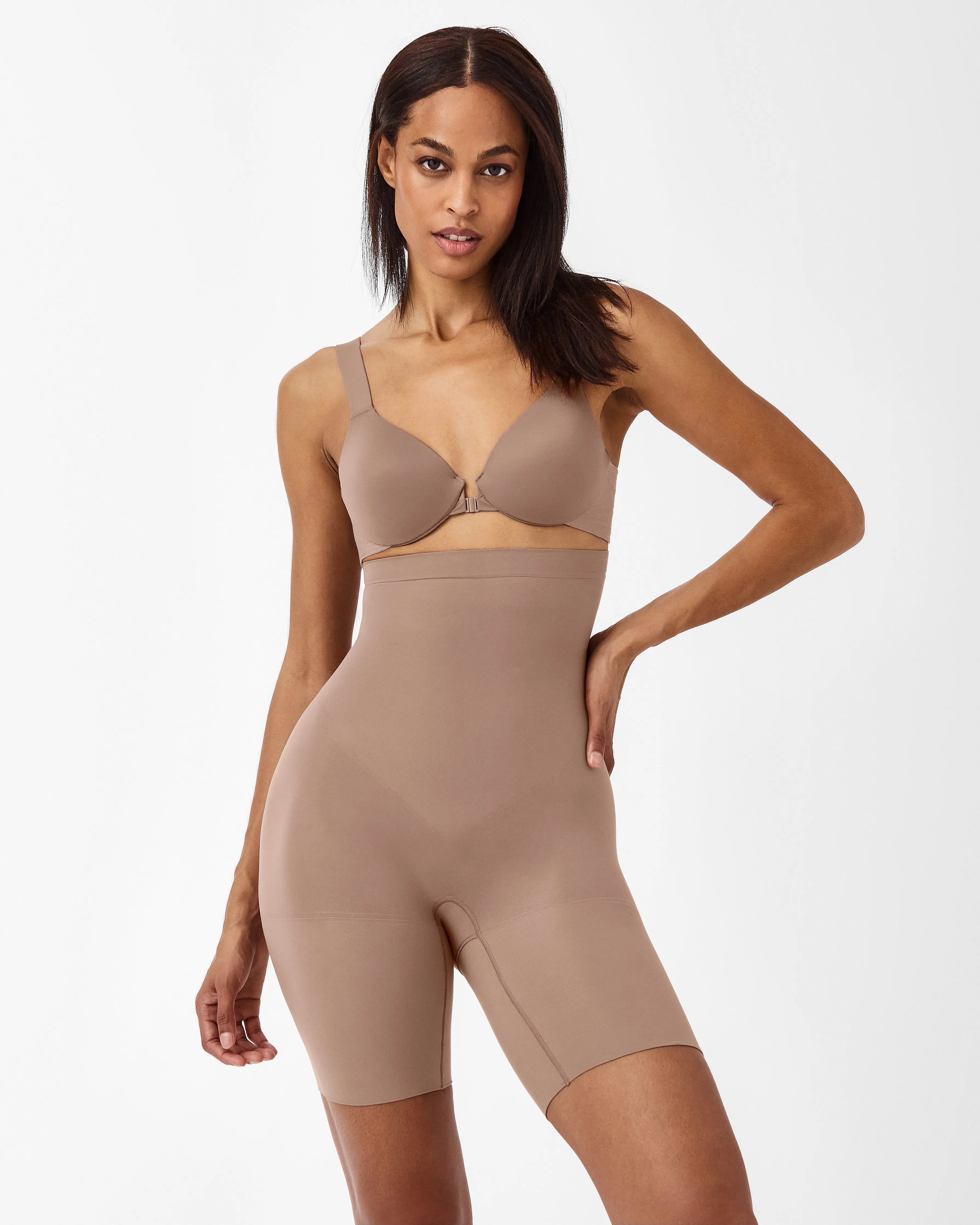 SPANXsculpt Seamless Power High-Waisted Mid-Thigh Short