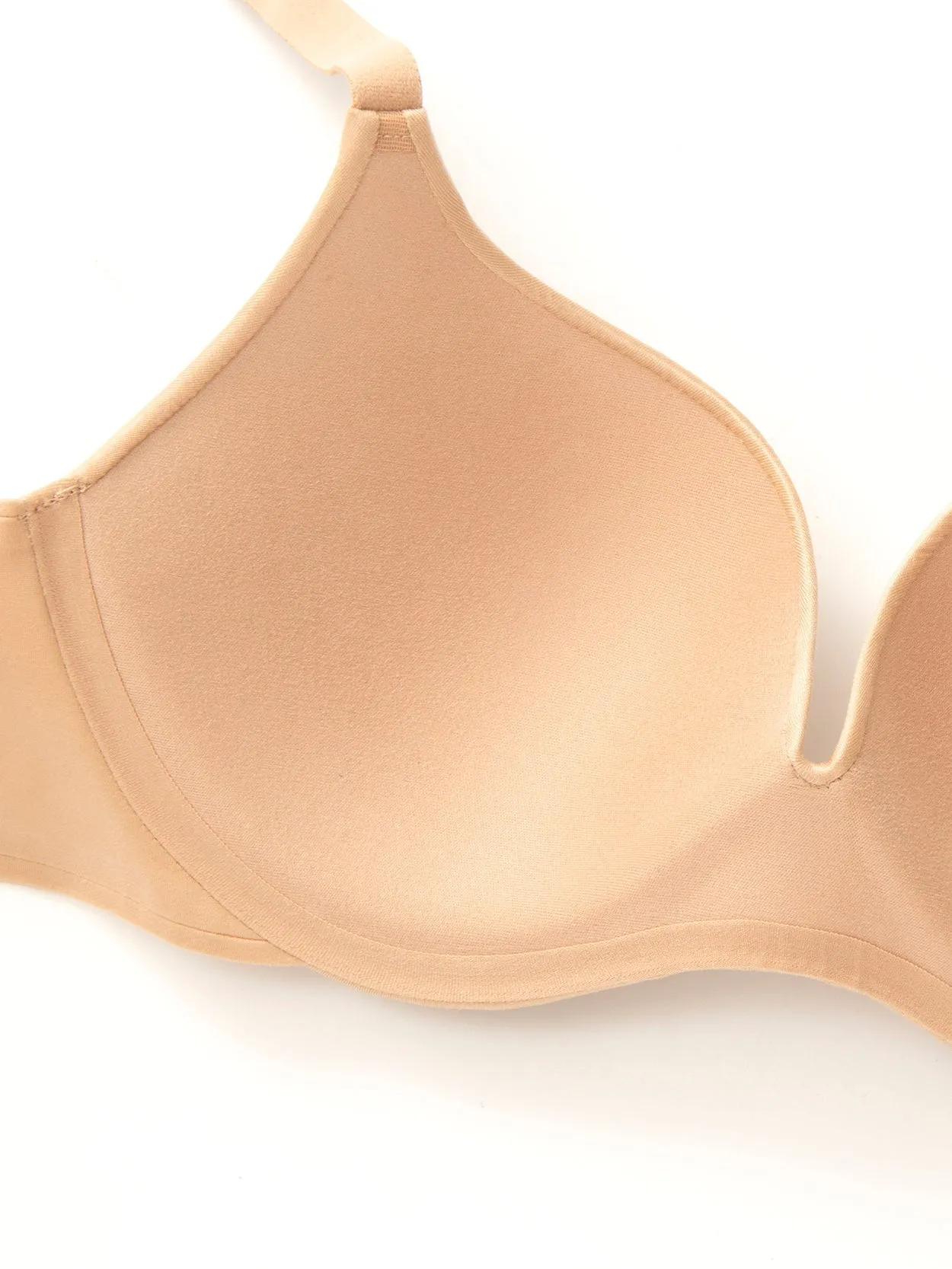 Super Padded T-Shirt Bra Add Two Cups Light Pink