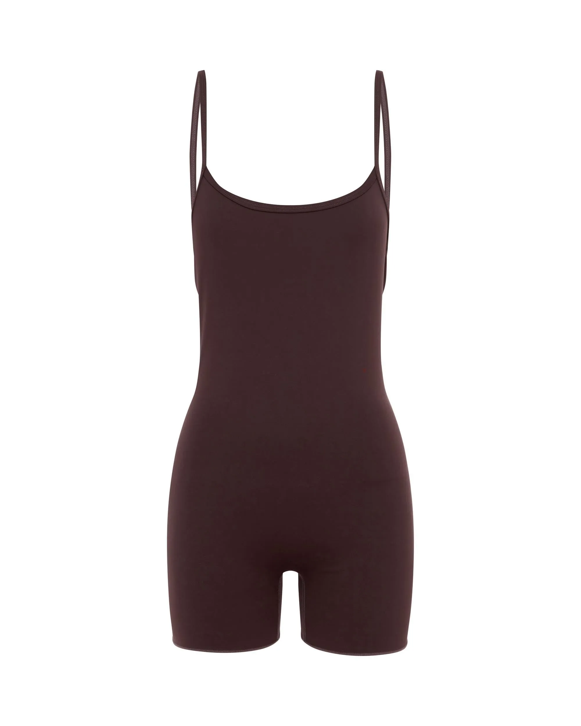 The Contour Onesie - Rich Mahogany