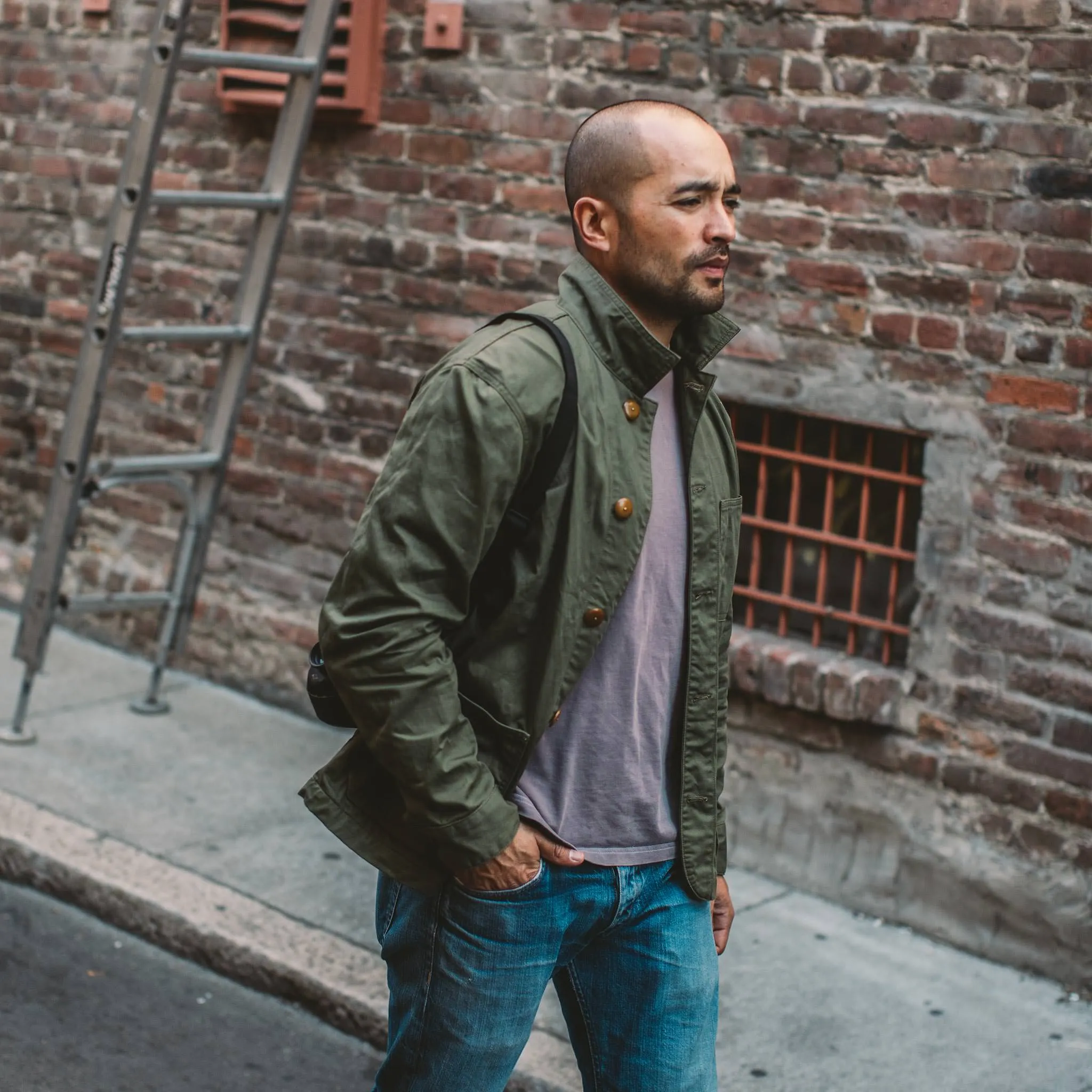 The Ojai Jacket in Olive