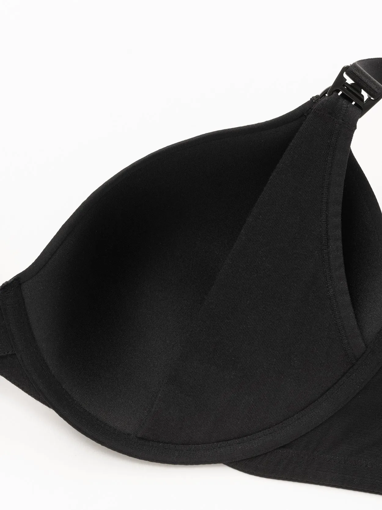 Underwire Nursing Bra for Breastfeeding Black